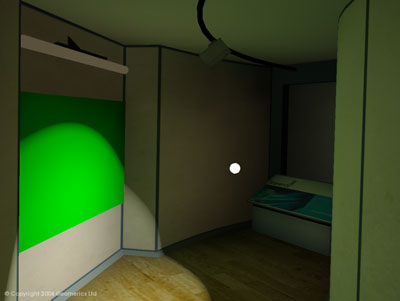  that allows real time radiosity lighting in fairly complex environments.