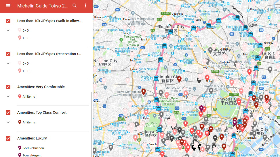 Michelin Guide Restaurants in Tokyo schrankmonster blog